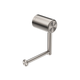 Mecca Care Heavy Duty Nero Toilet Roll Holder - Brushed Nickel